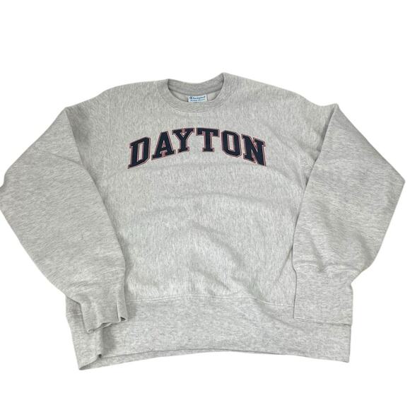 Champion Vtg Reverse Weave Dayton Sweatshirt Size Small - Picture 1 of 13